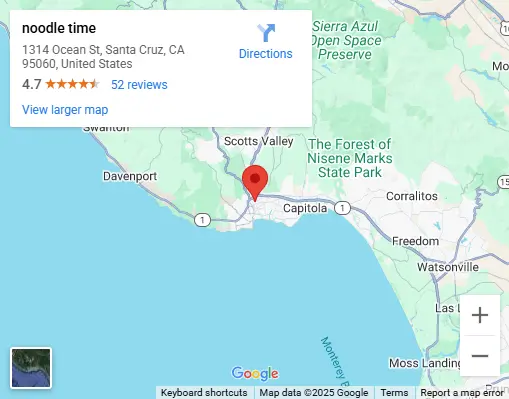 Location, 1314 Ocean St, Santa Cruz, CA 95060